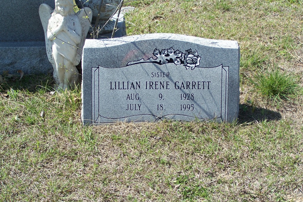 China Spring Cemetery » Garrett, Lillian Irene